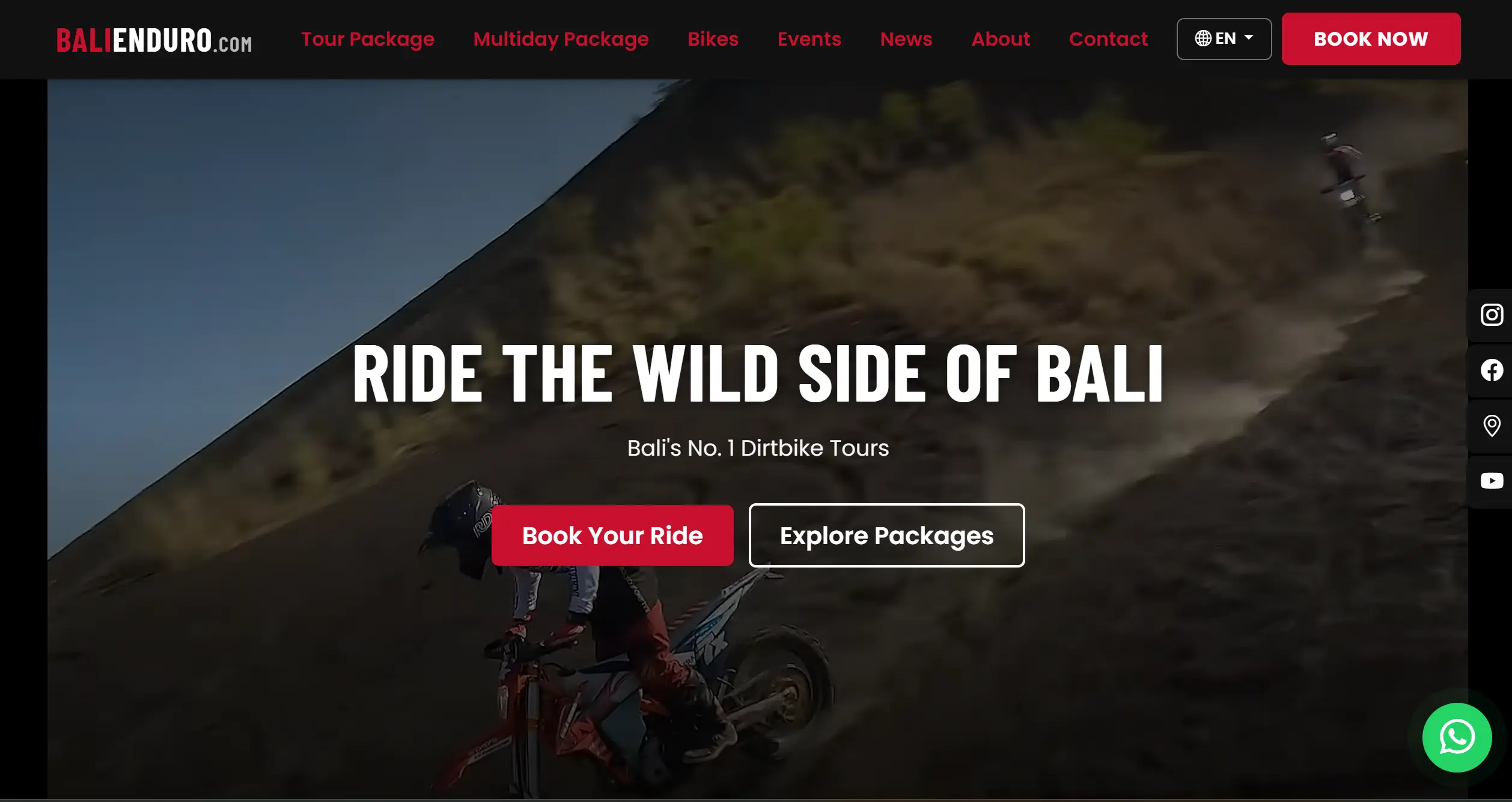 Pembuatan Website BALIENDURO.COM